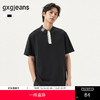 gxg.jeans男装  撞色设计休闲时尚宽松翻领短袖polo衫 25年夏热卖 商品缩略图0