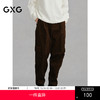 GXG男装 灯芯绒工装裤男士通勤休闲裤 24年冬G24X024123 商品缩略图0