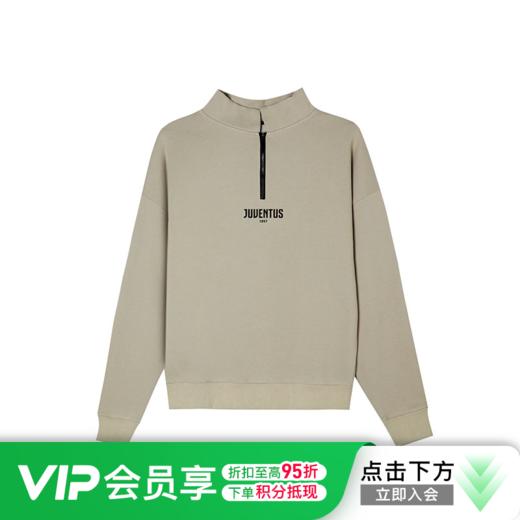 尤文图斯套头半拉链连帽衫 商品图0