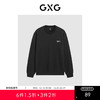 GXG男装 黑色字母印绣圆领卫衣 冬季热卖时尚卫衣GEX13127054 商品缩略图0