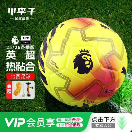 PUMA彪马25-26赛季比赛足球5号英超联赛热粘合训练球084705 01 商品图0