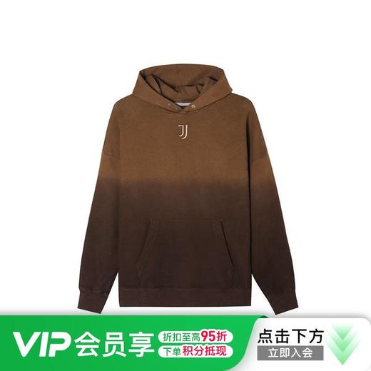 尤文图斯渐变水洗帽衫 商品图0