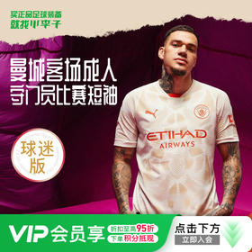 小李子PUMA彪马24-25赛季曼城客场球迷版球衣短袖成人男77510738