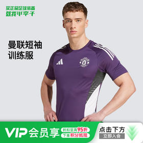 小李子阿迪达斯曼联运动训练比赛短袖T恤透气成人男JP3112