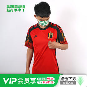 ADIDAS/阿迪达斯2022世界杯比利时队球迷版主场比赛球衣成人男HD9412
