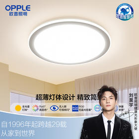欧普（OPPLE）宸风卧室简约现代圆形吸顶灯