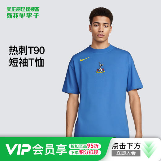 小李子正品NIKE耐克热刺足球运动训练短袖T恤成人男HV4906-402 商品图0