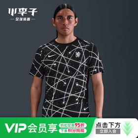 小李子NIKE耐克切尔西足球运动训练赛前短袖上衣成人男IF3967-010