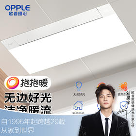 欧普（OPPLE）抱抱暖风暖浴霸取暖一体集成吊顶暖逸浴室卫生间排气扇暖风机F193