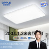 欧普（OPPLE）1.2m大尺寸LED呵护光护眼灯具饰客厅卧室吸顶灯凝月 商品缩略图0