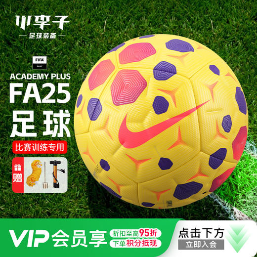 小李子正品NIKE耐克A25比赛足球5号球机缝训练足球HV4392-710 商品图0