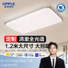 欧普（OPPLE）品澈客厅1.2m大尺寸简约现代吸顶灯套餐 商品缩略图0