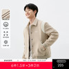 gxgjeans男装冬季毛呢夹克大衣翻领绵羊毛卡其色夹克外套男JED12100334 商品缩略图0