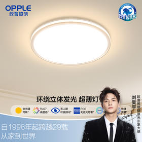欧普（OPPLE）锦轩卧室简约现代圆形吸顶灯