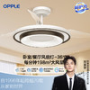 欧普（OPPLE）追风餐厅风扇灯现代简约线面卧室隐形吊扇灯 商品缩略图0