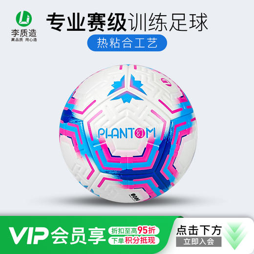 小李子正品李质造专业赛级训练足球热粘合5号球稳定耐踢脚感舒适 商品图0