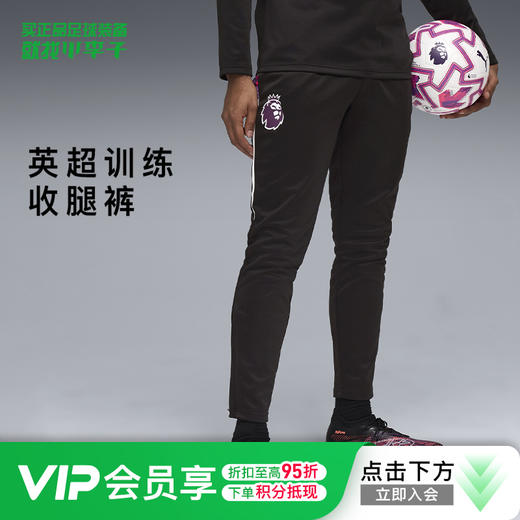 小李子正品PUMA彪马英超足球运动训练收腿裤成人男660384 01 商品图0