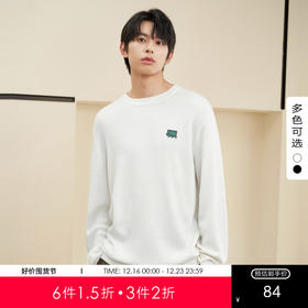 gxg.jeans男装冬季双色圆领线衫JEX12002054