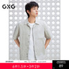GXG男装 满印度假风衬衫古巴领短袖上衣通勤休闲男 2025夏季新品 商品缩略图0