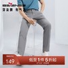 【高弹针织】柒牌男装休闲裤男2024春夏新款商务通勤修身直筒长裤	126H71870 商品缩略图0