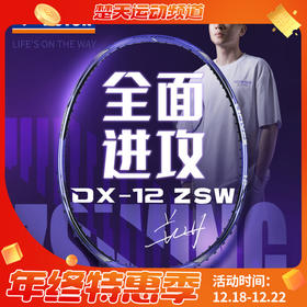 [空拍不穿线]VICTOR威克多胜利郑思维系列羽毛球拍驭12ZSW全碳素纤维全面型DX-12 ZSWING