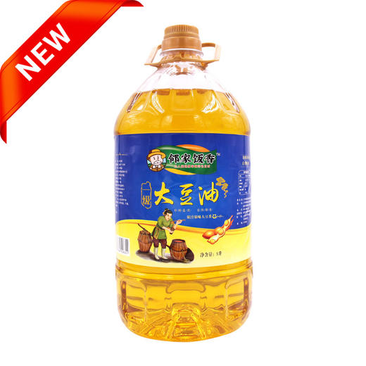 邻家饭香 非转基因 浸出一级大豆油 5L 桶 LJFX163 商品图0
