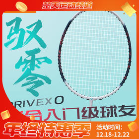 VICTOR威克多羽毛球拍男女生初学入门全碳素训练拍驭零DX-O