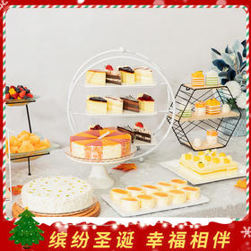 【全新升级-幸福甜品台】盛宴定制，花样甜品仪式加满，适合20-120人左右食用（成都）