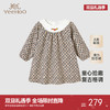 【商场同款】英氏女童连衣裙秋冬宝宝长袖碎花裙保暖灯芯绒裙子 商品缩略图0