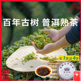 【云南普洱熟茶】云南布朗山古树 08年老茶料