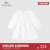 【商场同款】英氏宝宝女童花朵纱裙小白裙连衣裙秋季新品 商品缩略图0