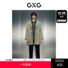 GXG男装 烧花工艺中长款大衣 冬季热卖中长款大衣GEX12625874 商品缩略图0