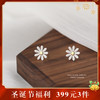 【芷梦】S925银足银小雏菊滴胶耳饰【YXS-F1867】 商品缩略图0