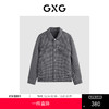 GXG男装 黑白千鸟格短款大衣 冬季热卖气质大衣GEX10635094 商品缩略图0