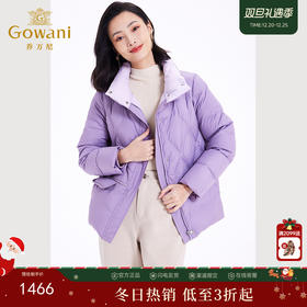 乔万尼羽绒服女款新款短款小个子撞色时尚百搭EF4T161