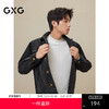 GXG男装黑色水洗休闲牛仔夹克2024春季热卖#GFD1E801611 商品缩略图0
