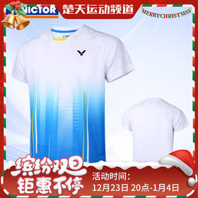 威克多VICTOR 短袖T-00008 T-01008羽毛球服 男女款短袖T恤