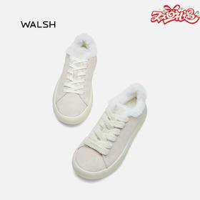 【福利款丨Blu Mali联名款保暖毛毛鞋】NormanWalsh 秋冬板鞋新款厚底加绒休闲运动板鞋