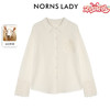 NORNS LADY诺恩 秋冬新款羊毛衬衫时尚百搭长袖衬衣 H25SB40856K 商品缩略图0