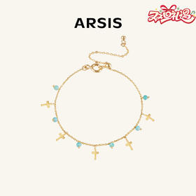 ARSIS银饰｜秘密花园系列 浅夏满天星手链