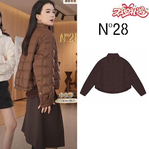 N°28 2025冬季新款设计师女装短款羽绒服保暖外套8955A1Y267 商品图0