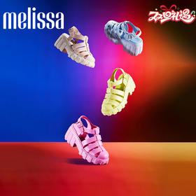 Melissa/梅丽莎 Megan高跟时尚百搭果冻罗马鞋33835