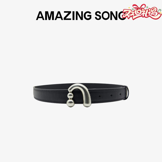 Amazing Song乙颂 女士腰带A字钉扣皮带头层牛皮通勤百搭装饰新款裤带 商品图0