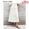 Eastern Light乙来 夏季新款百褶裙设计感a字半身裙子抽褶伞裙 商品缩略图0
