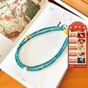 【琅玕·原矿绿松石蜜蜡项链手串】敦煌小众轻奢新中式复古民族风显白 绿松石蜜蜡项链手串女 手工串珠小众配饰 商品缩略图0