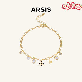 ARSIS银饰｜秘密花园系列 四叶草假日派对手链