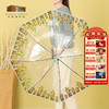 【奖品】成都博物馆【晴雨两用伞】高颜值长柄透明便携雨伞 商品缩略图0