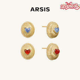 ARSIS银饰｜秘密花园系列 仲夏心愿耳钉