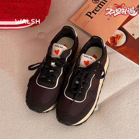 【福利款丨LHR爱心款慢跑鞋】NormanWalsh 25年新厚底情人节定制款复古休闲阿甘鞋