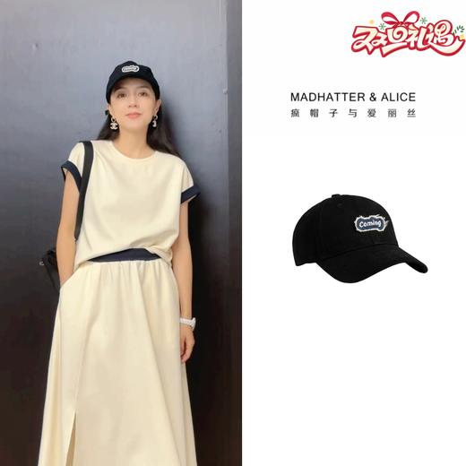 疯帽子 2025春夏新款川岛时尚纯棉刺绣英文字母棒球帽 男女情侣款休闲鸭舌帽 商品图0